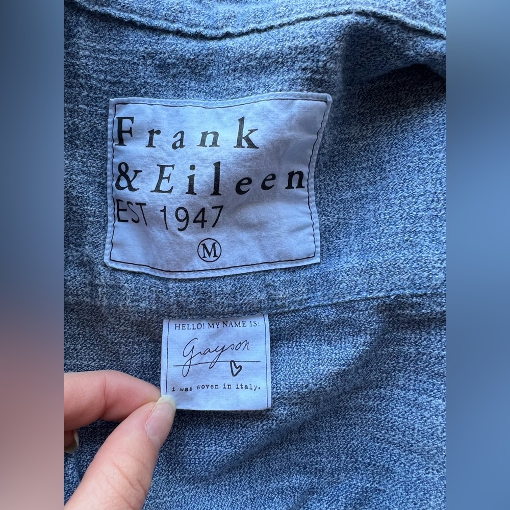 Frank and Eileen long flannel size medium